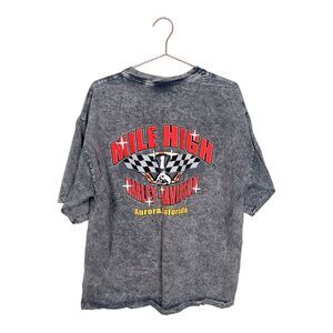 Harley-Davidson Vintage Graphic Mile High Colorado Tee Men's XL Gray